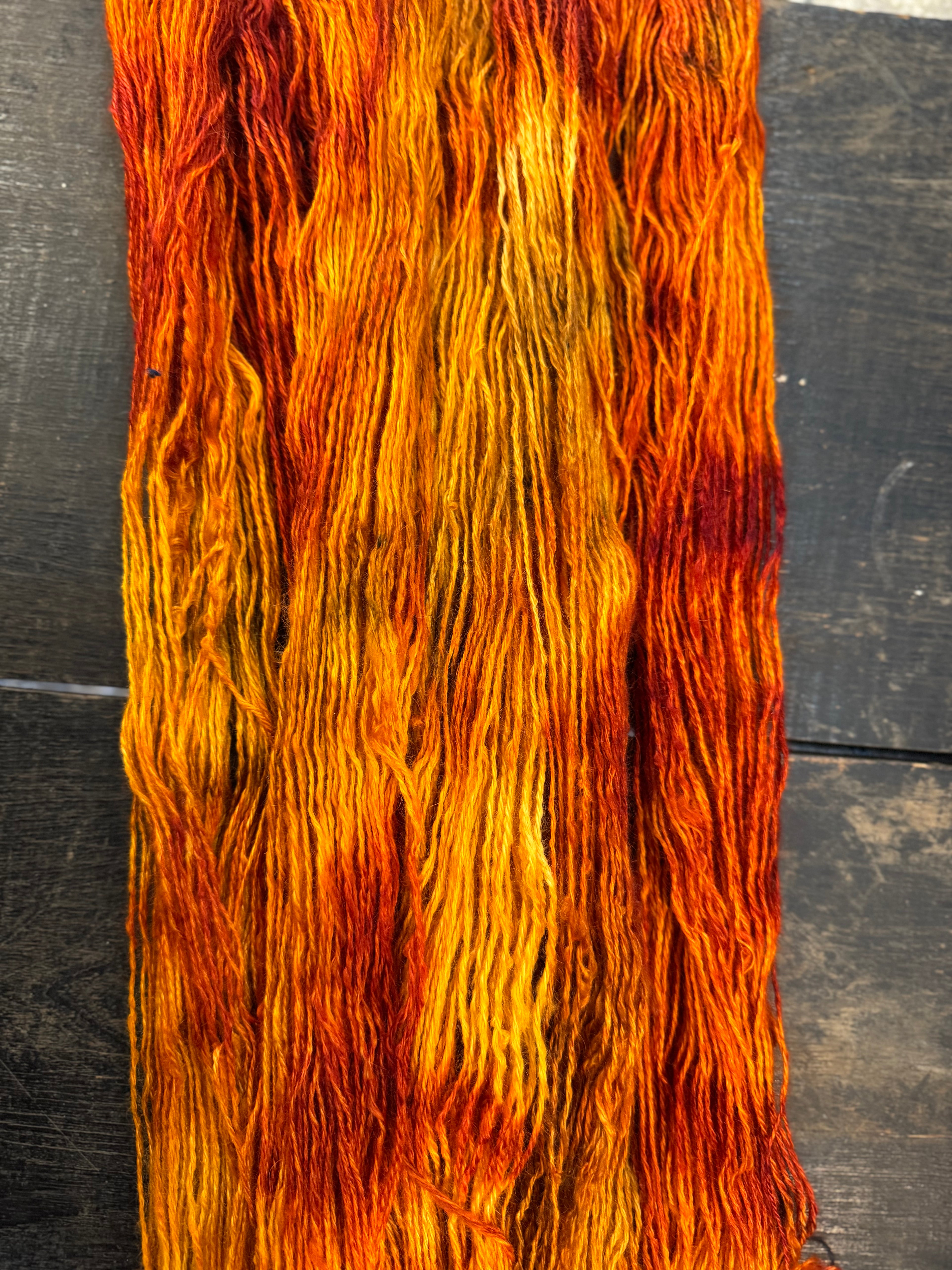 Fingering Sport Mohair-Fire