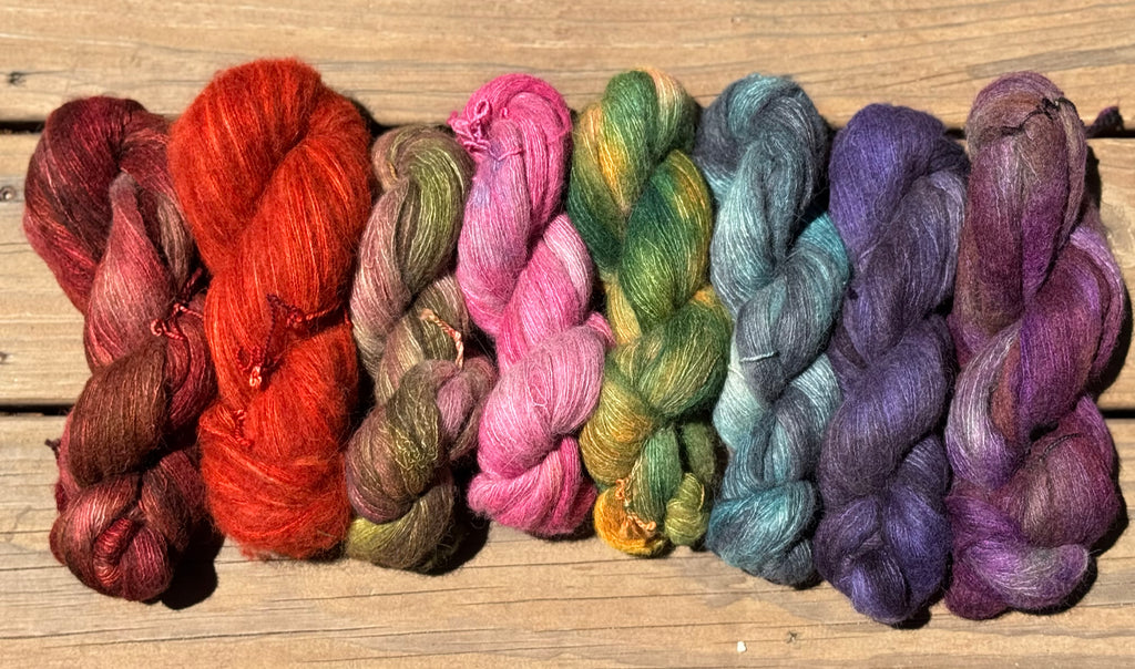 Lace Baby Alpaca Yak Silk Merino Halo