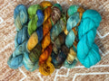 Homegrown Hand dyed Luxury Yarn-Shipwreck Bundle