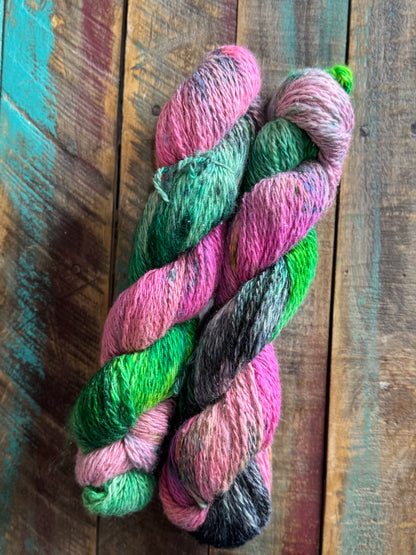 DK Alpaca BFL Silk
