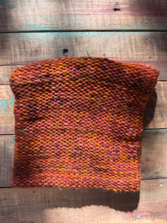 Double Knit Beanie-Fox
