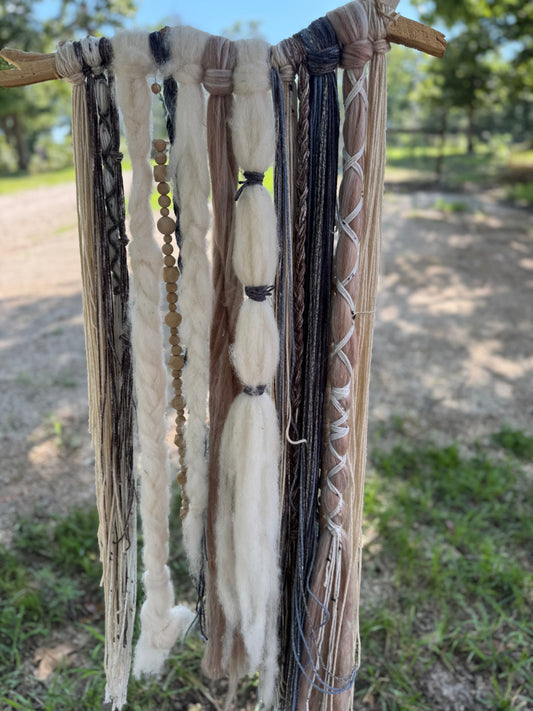 Wall Hanging-Boho Denim
