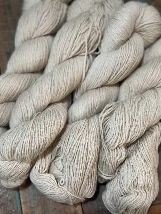 Fingering Huacaya Alpaca Mohair-Bare