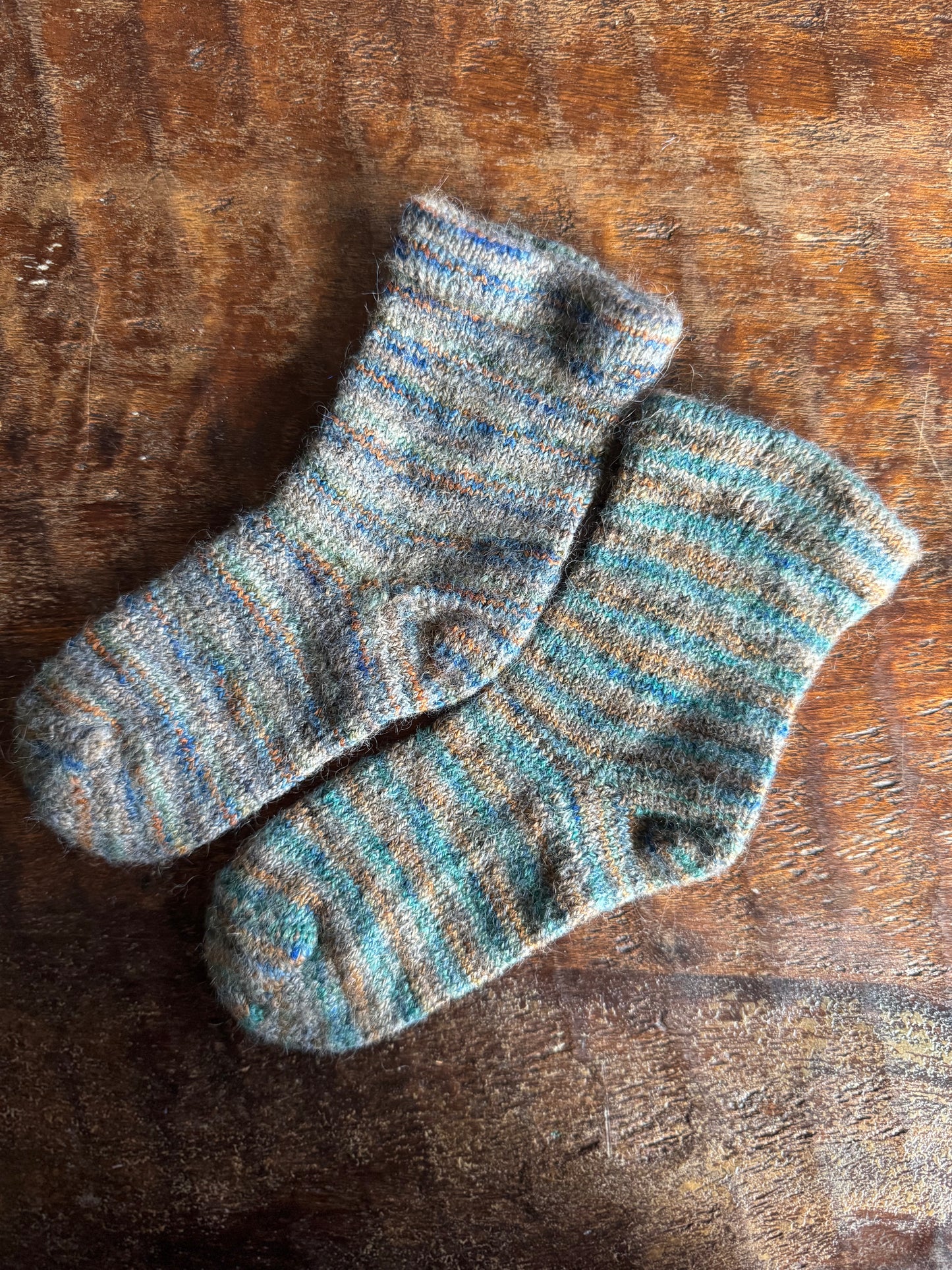 Cranked Knitted Socks
