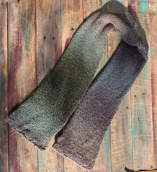 Double Knit Scarf-Succulent