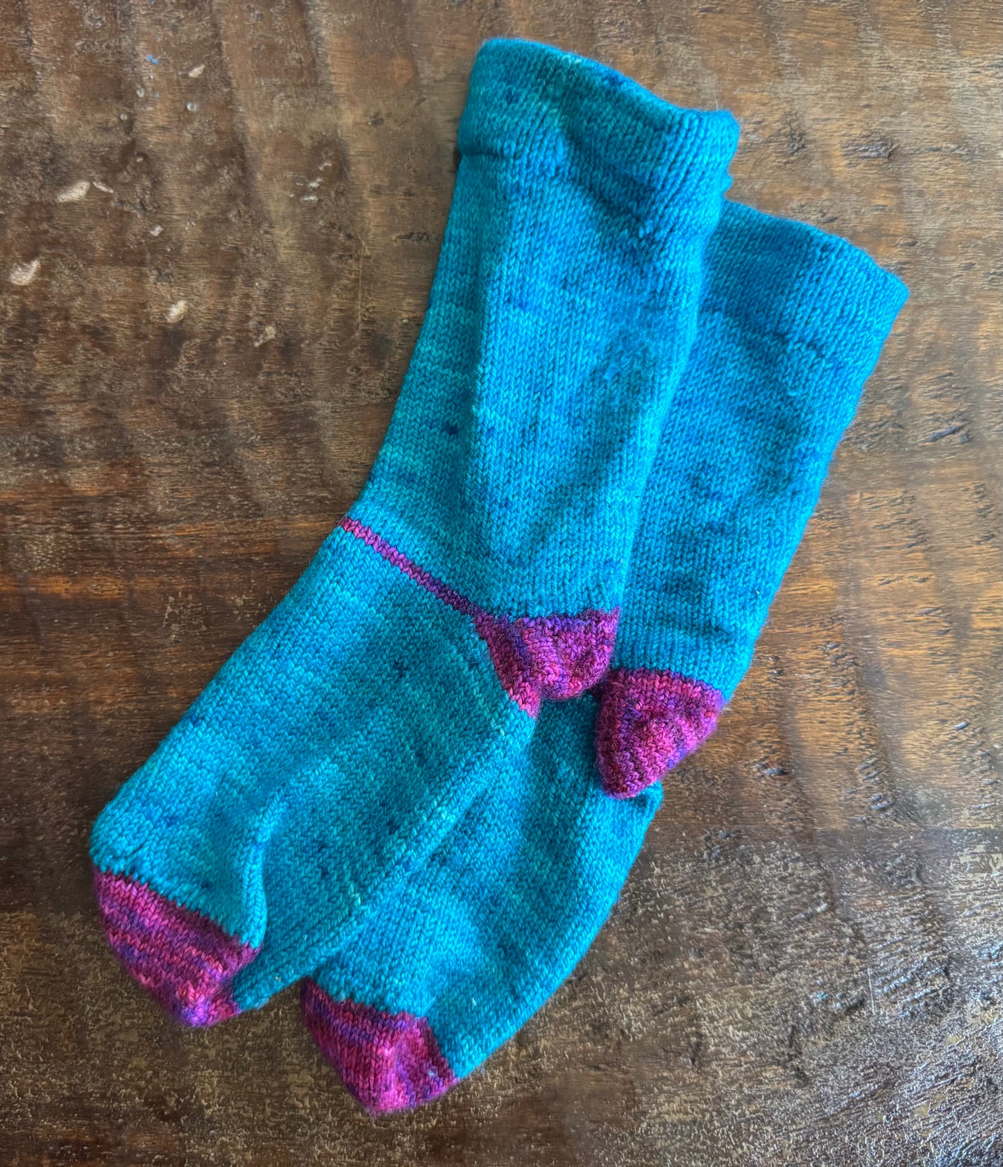 Cranked Knitted Socks