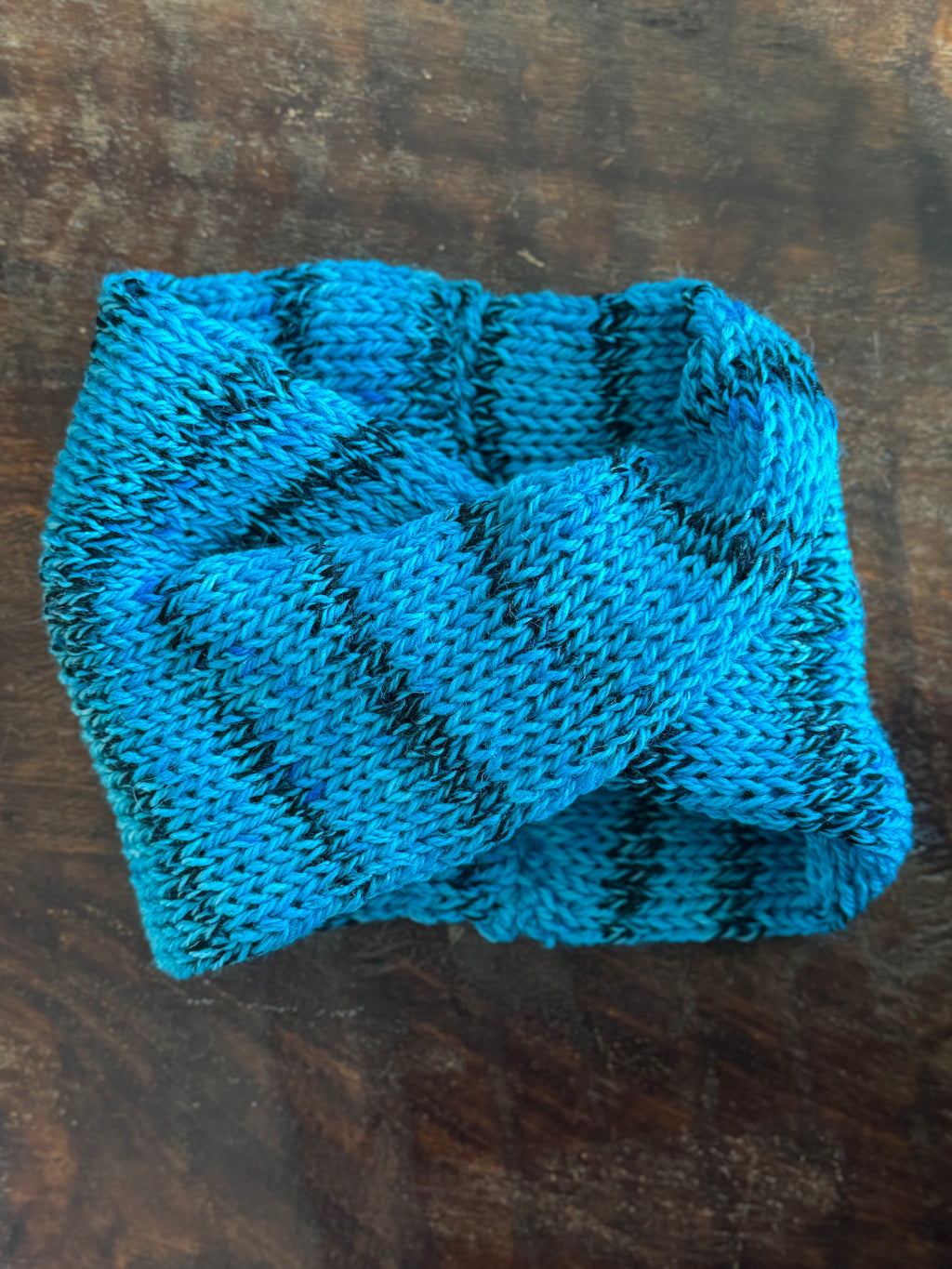 Double Knit Ear Warmer Headband-Twist