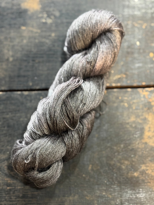 Lace Mulberry Silk-Nickel