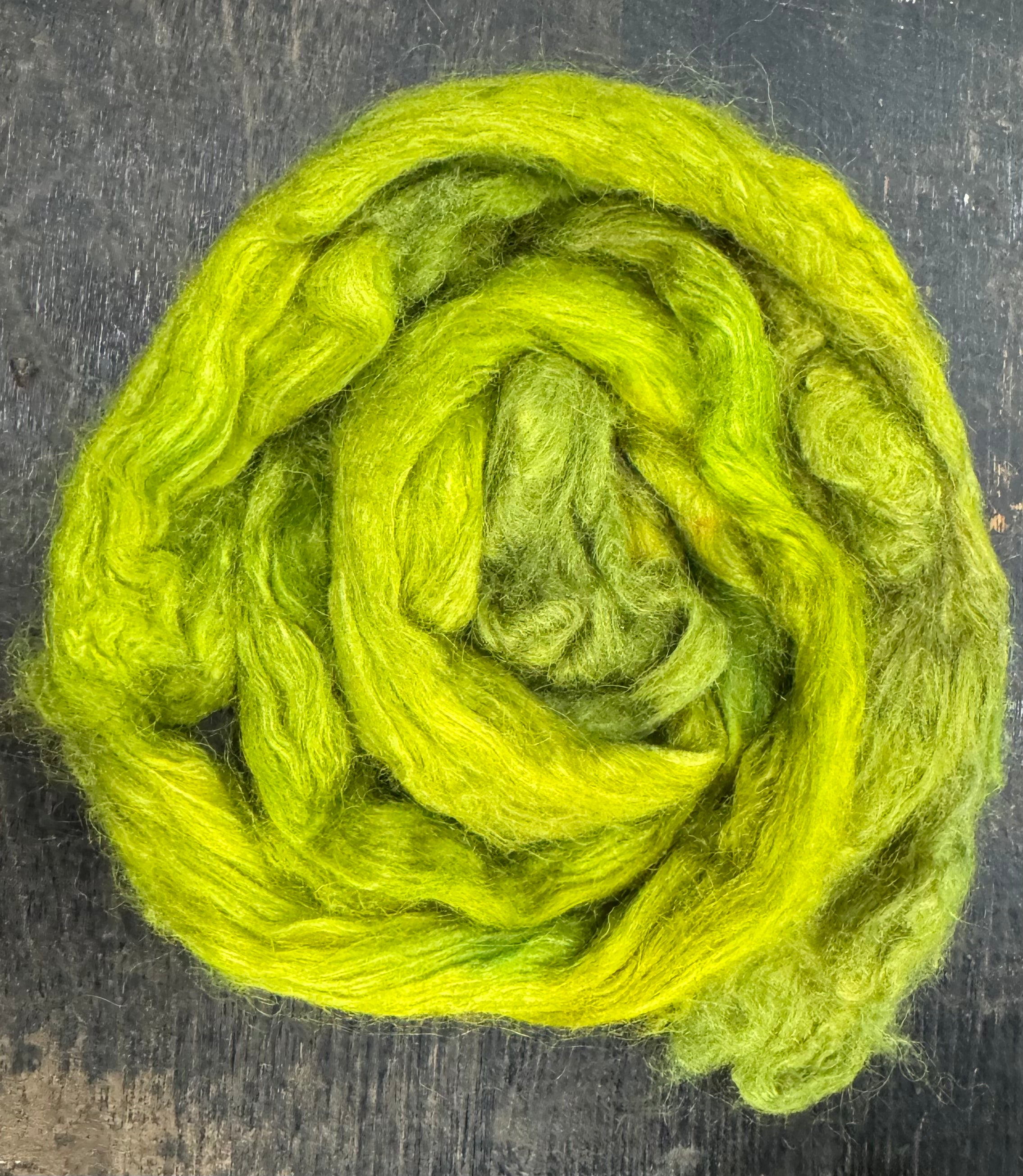 COMBED TOP ALPACA TUSSAH SILK