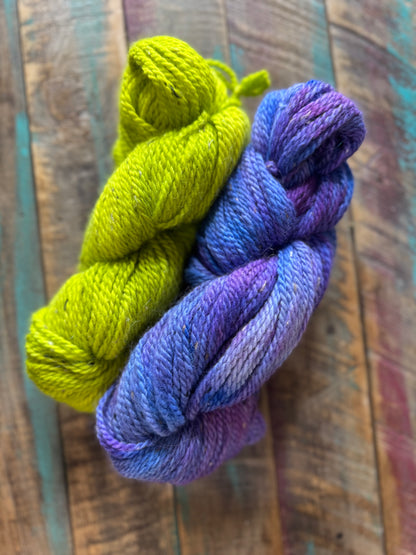 Worsted Merino Baby Alpaca Viscose Neps