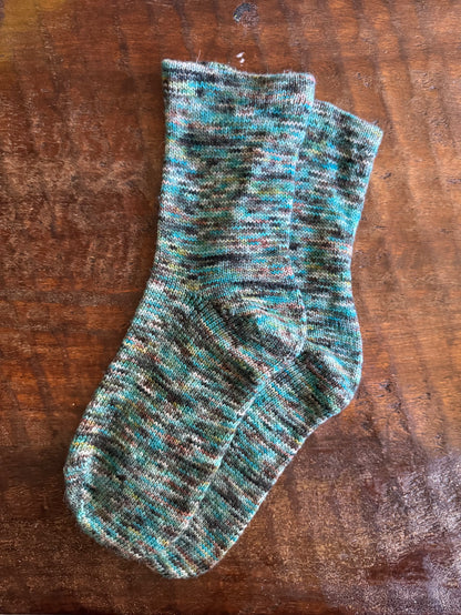 Cranked Knitted Socks