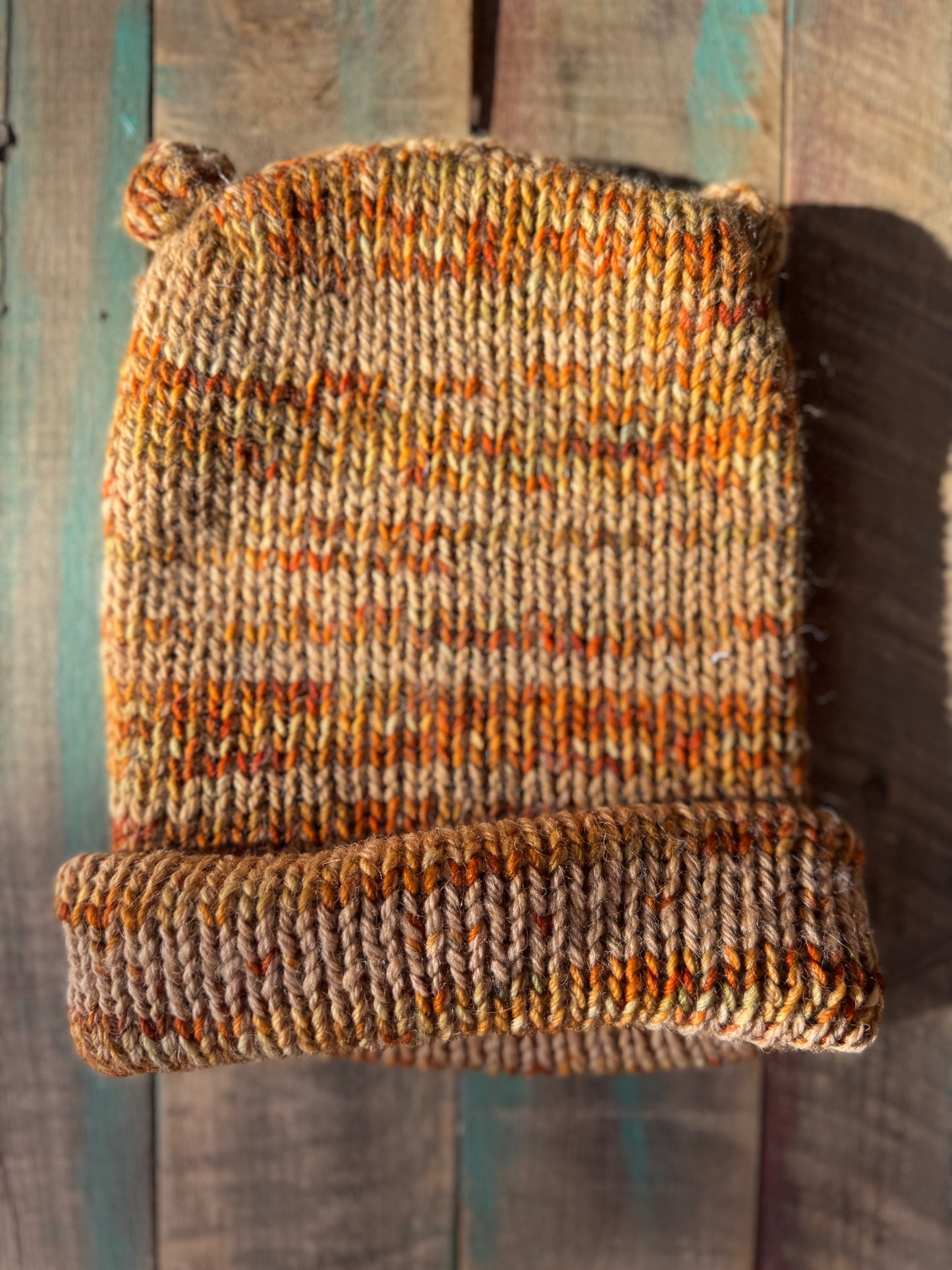Double Knit Beanie-Penny