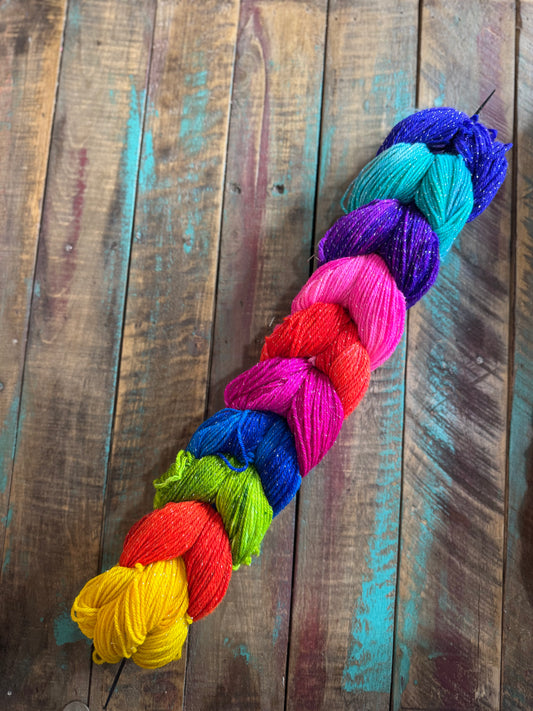 DK Mini Bundle of 10-Neon Rainbow