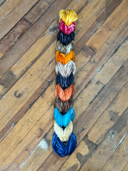 Worsted Superwash Wool Bundle of 12