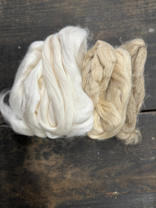 Bast Vegan Plant Roving Combed Top