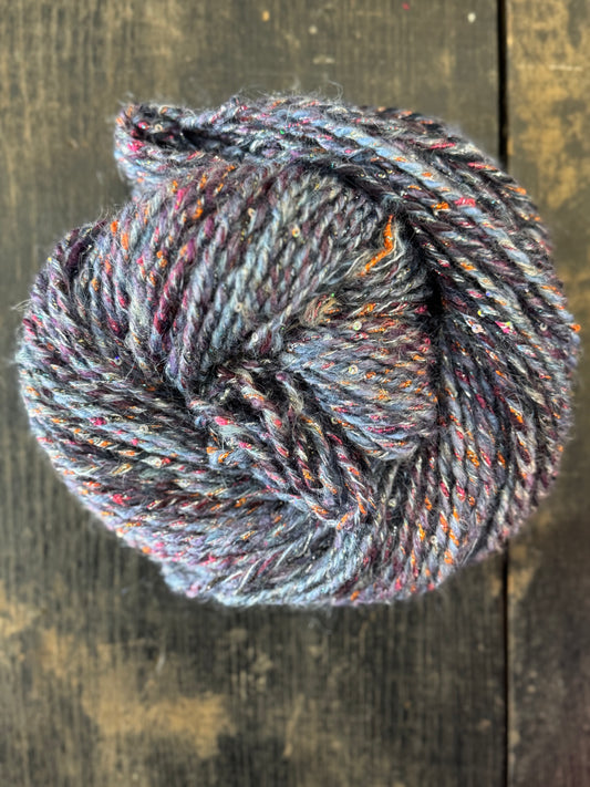 Hand Spun Bulky Mohair Sequin