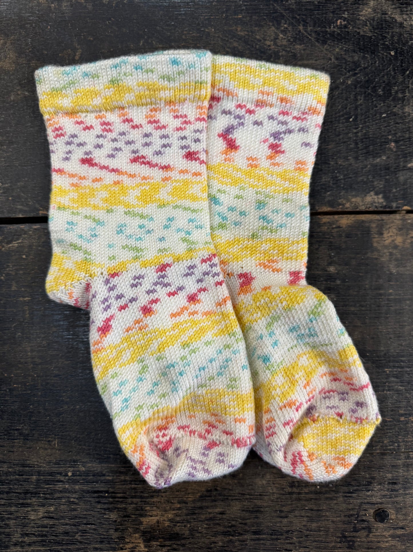 Cranked Knitted Socks