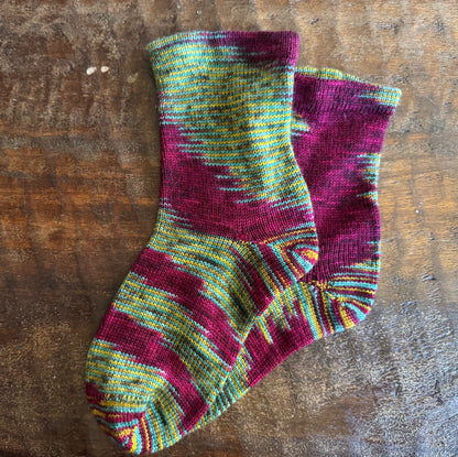 Cranked Knitted Socks