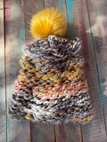 Knit Beanie Oversized Chunky-Autumn