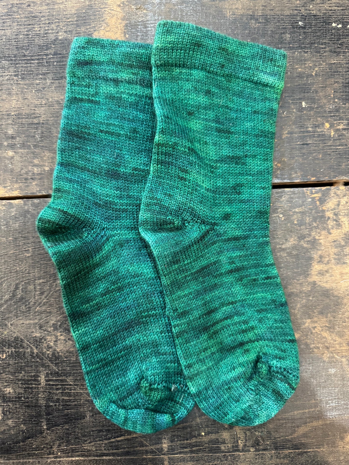 Cranked Knitted Socks