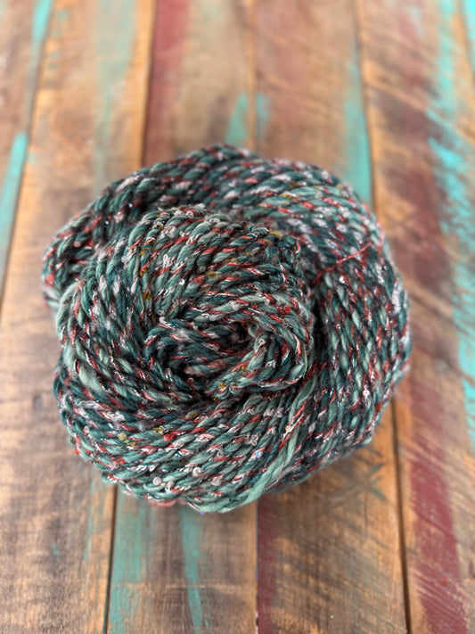 Hand Spun Bulky-Kelp