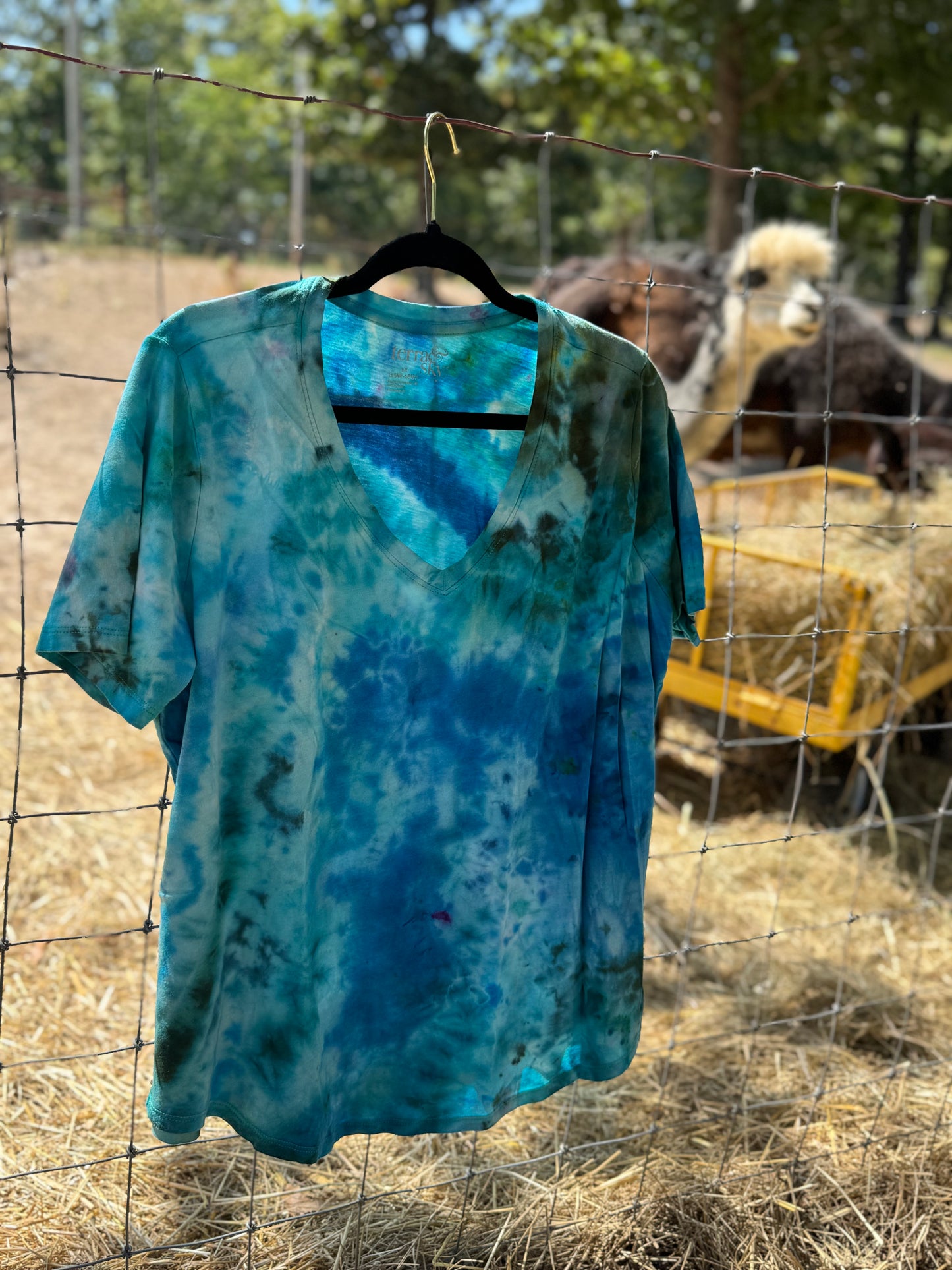 Short Sleeve Ice Dye Shirts