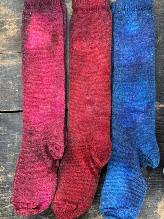 Alpaca Light Weigh Boot Sock Small-Dyed