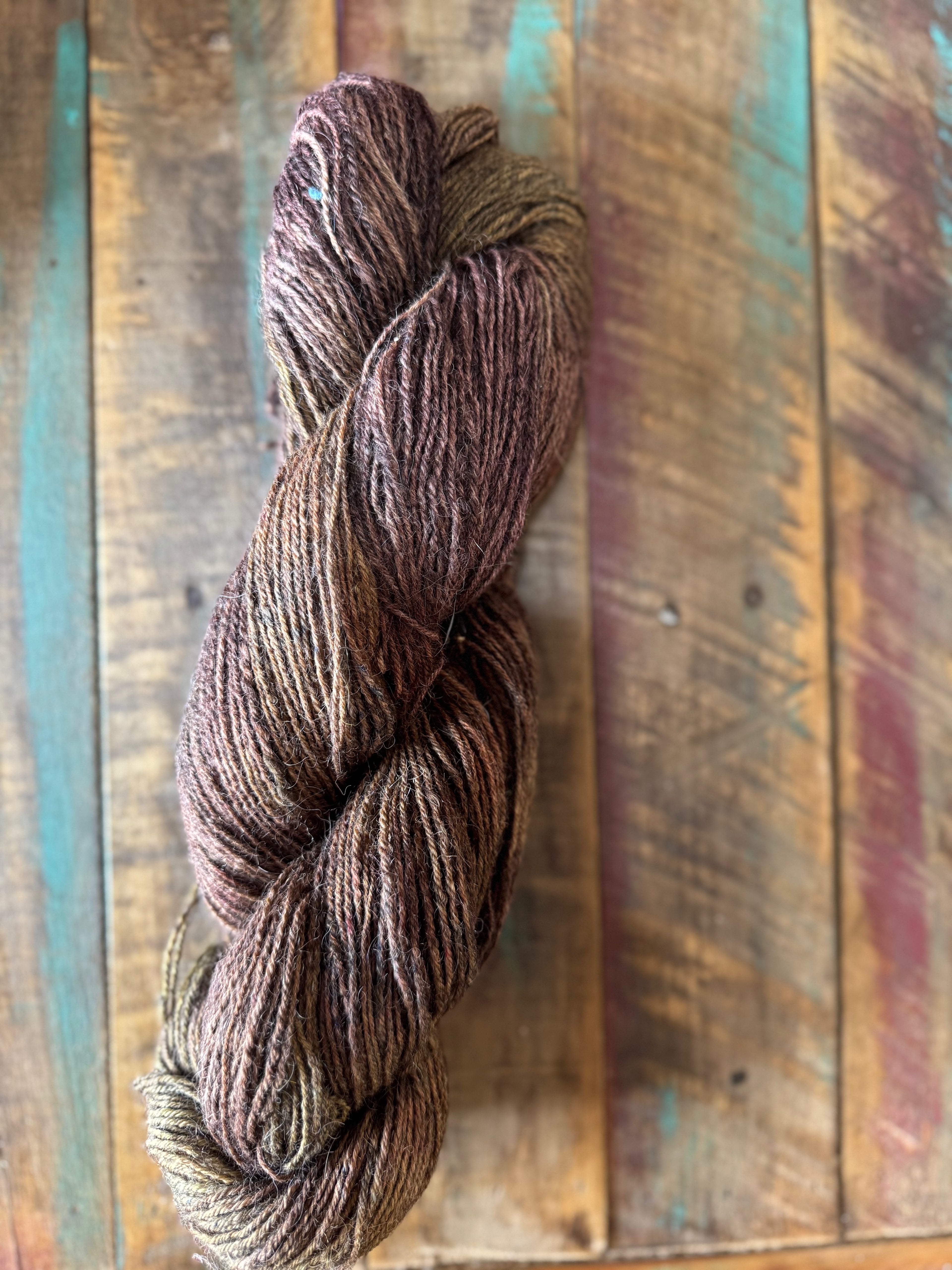 Fingering Alpaca BFL Silk