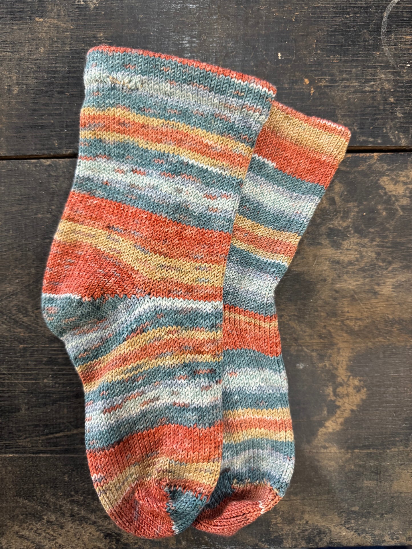 Cranked Knitted Socks