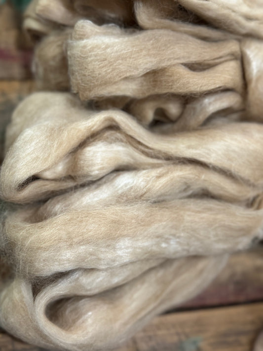 Suri Alpaca Tencel-Light Fawn