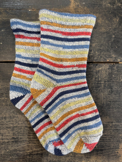 Cranked Knitted Socks