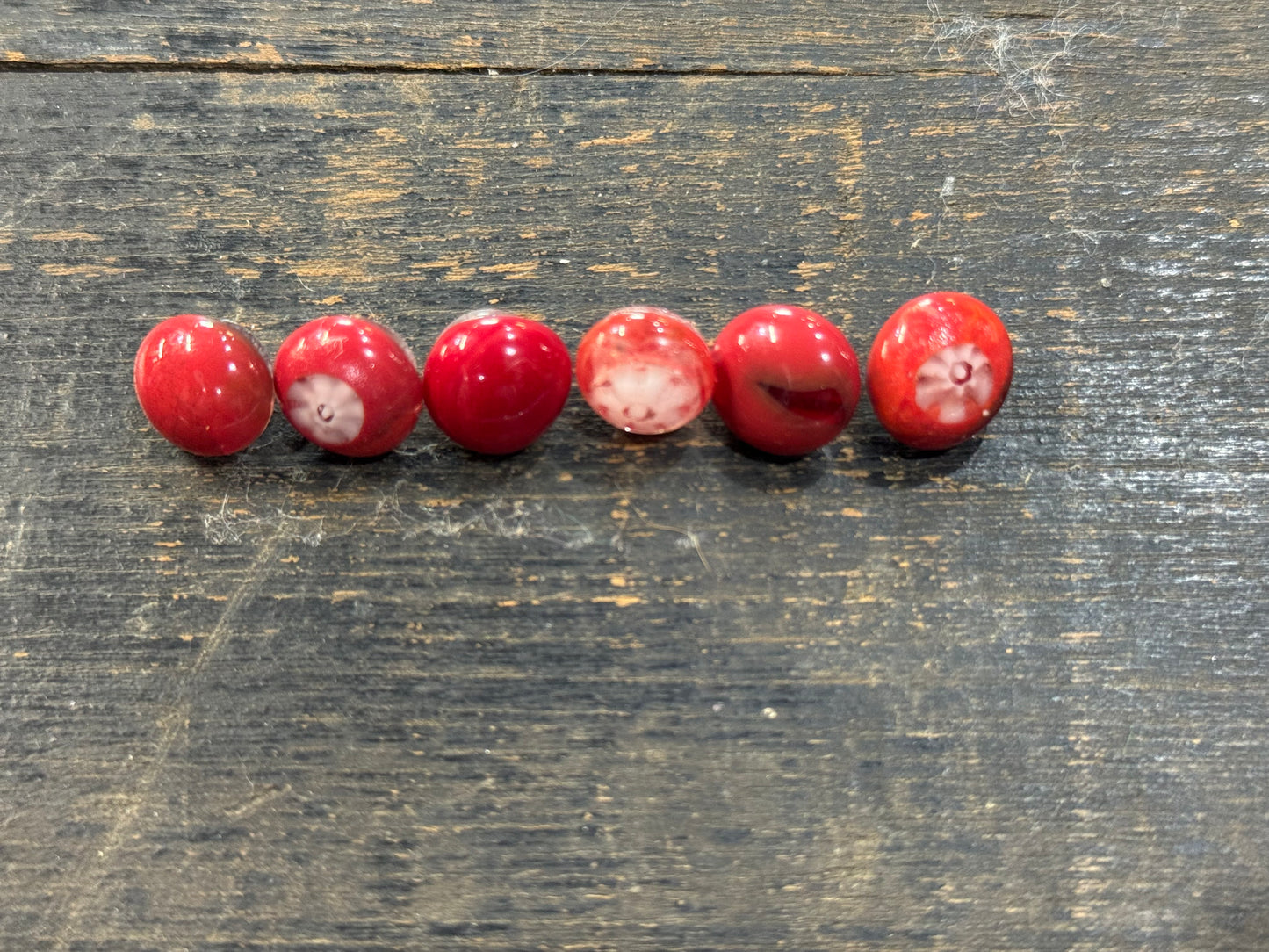 Recycled Fused Glass-Small Button