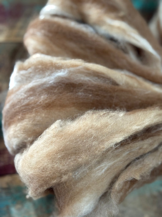 Huacaya Alpaca Bamboo-Tricolor