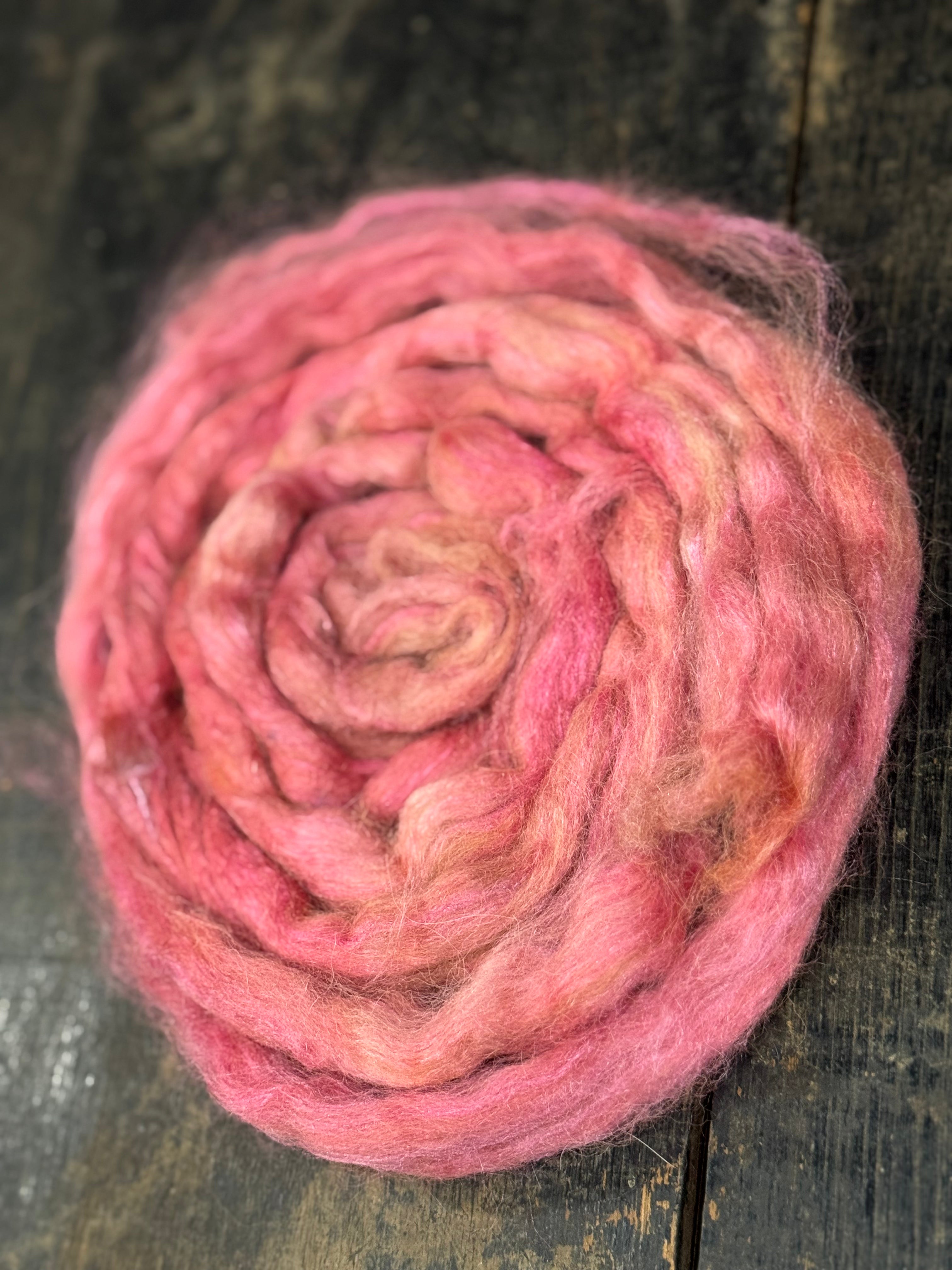 COMBED TOP ALPACA TUSSAH SILK