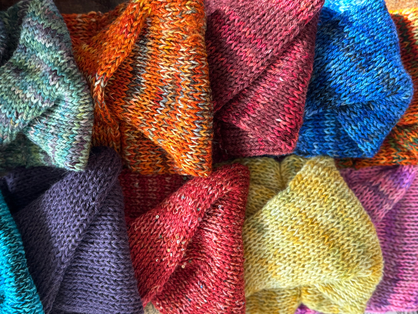 Double Knit Ear Warmer Headband-Twist