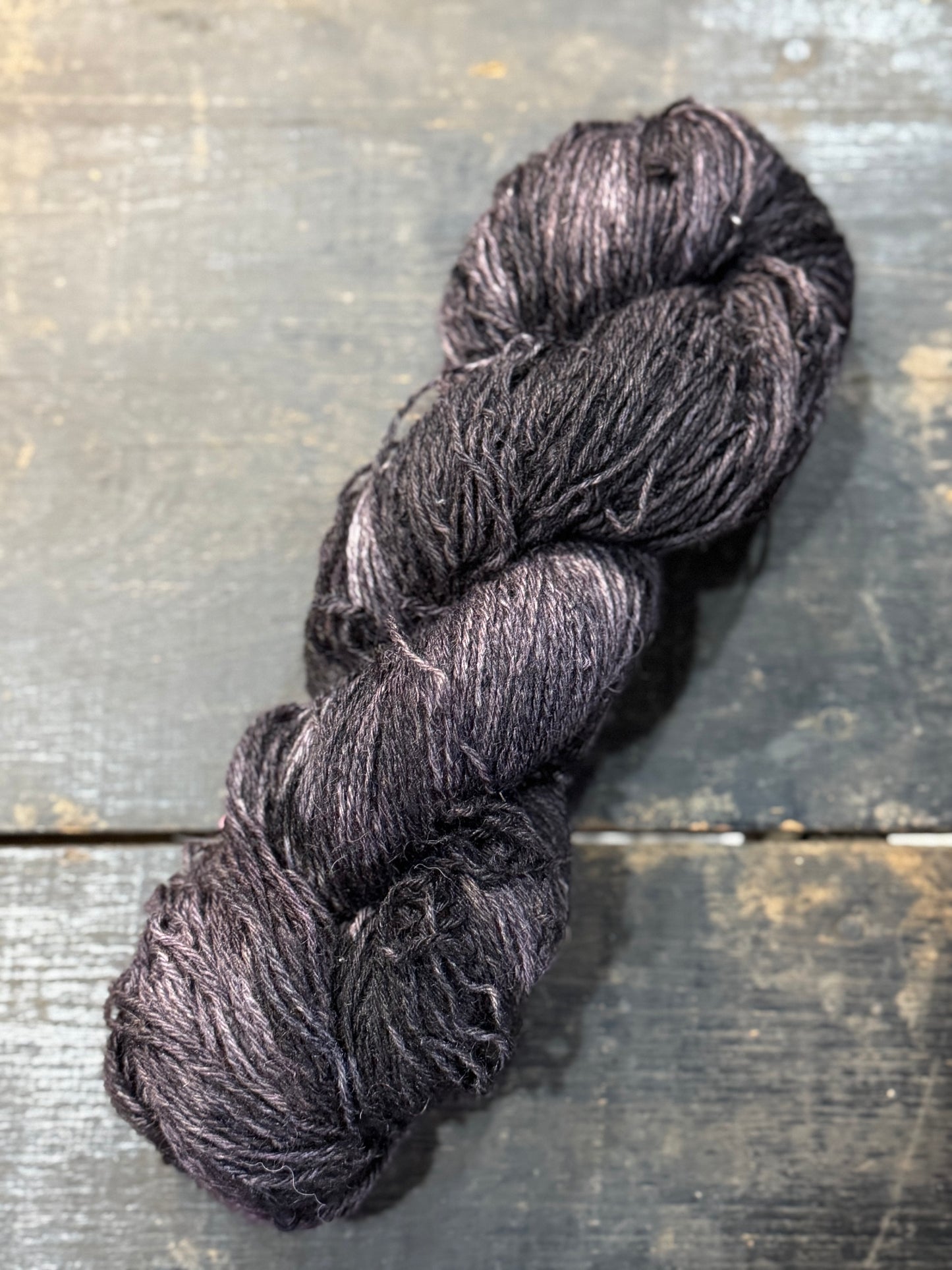 Fingering Alpaca BFL Silk