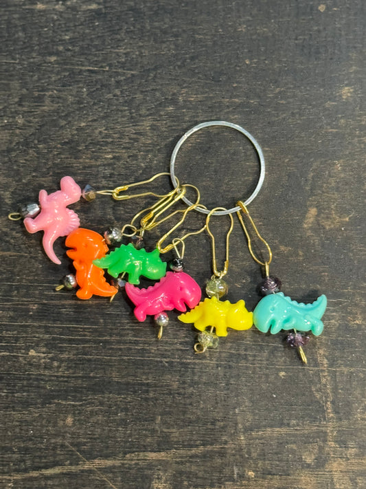 Stitch Markers-Dinosaurs