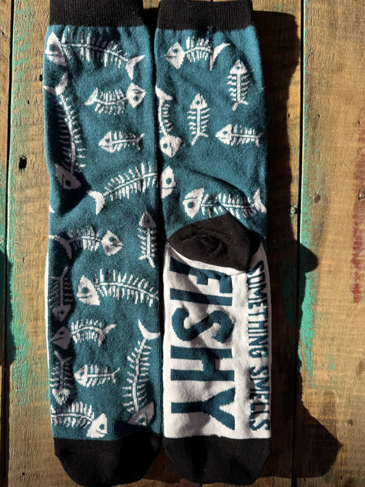 Crew Socks-Quirky Fun Happy Feet