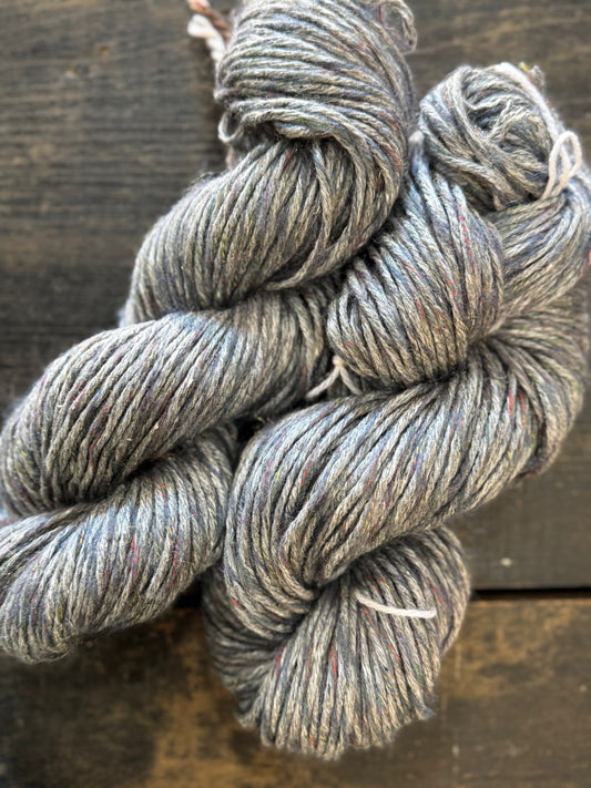 Worsted Alpaca Wool Viscose-Blue Grey