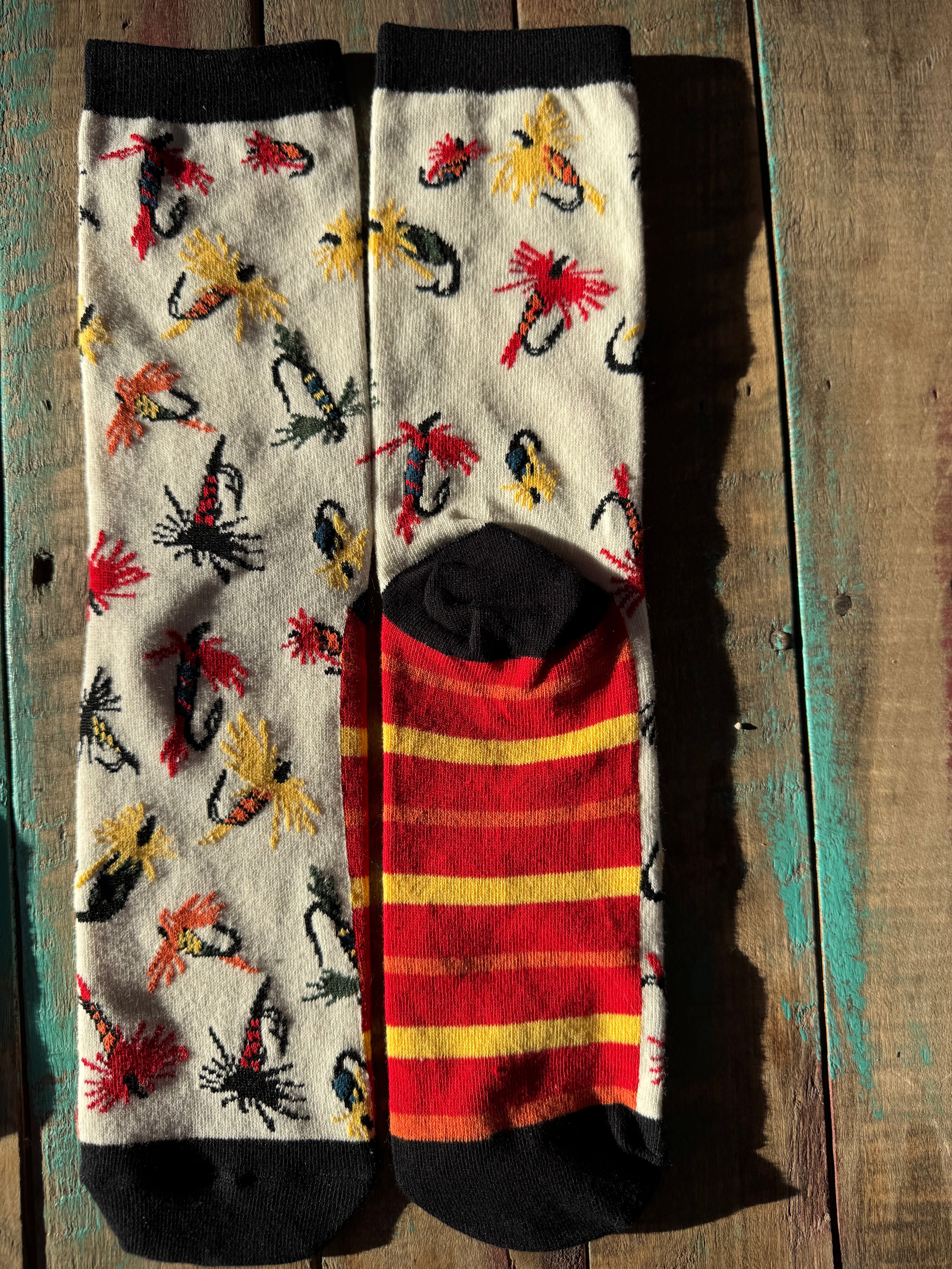 Crew Socks-Quirky Fun Happy Feet