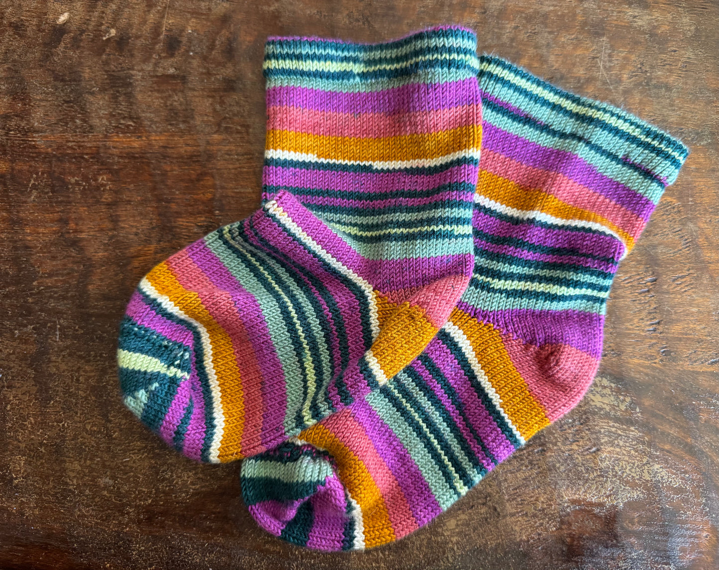 Cranked Knitted Socks