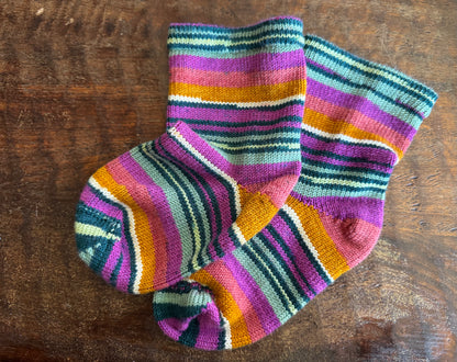 Cranked Knitted Socks