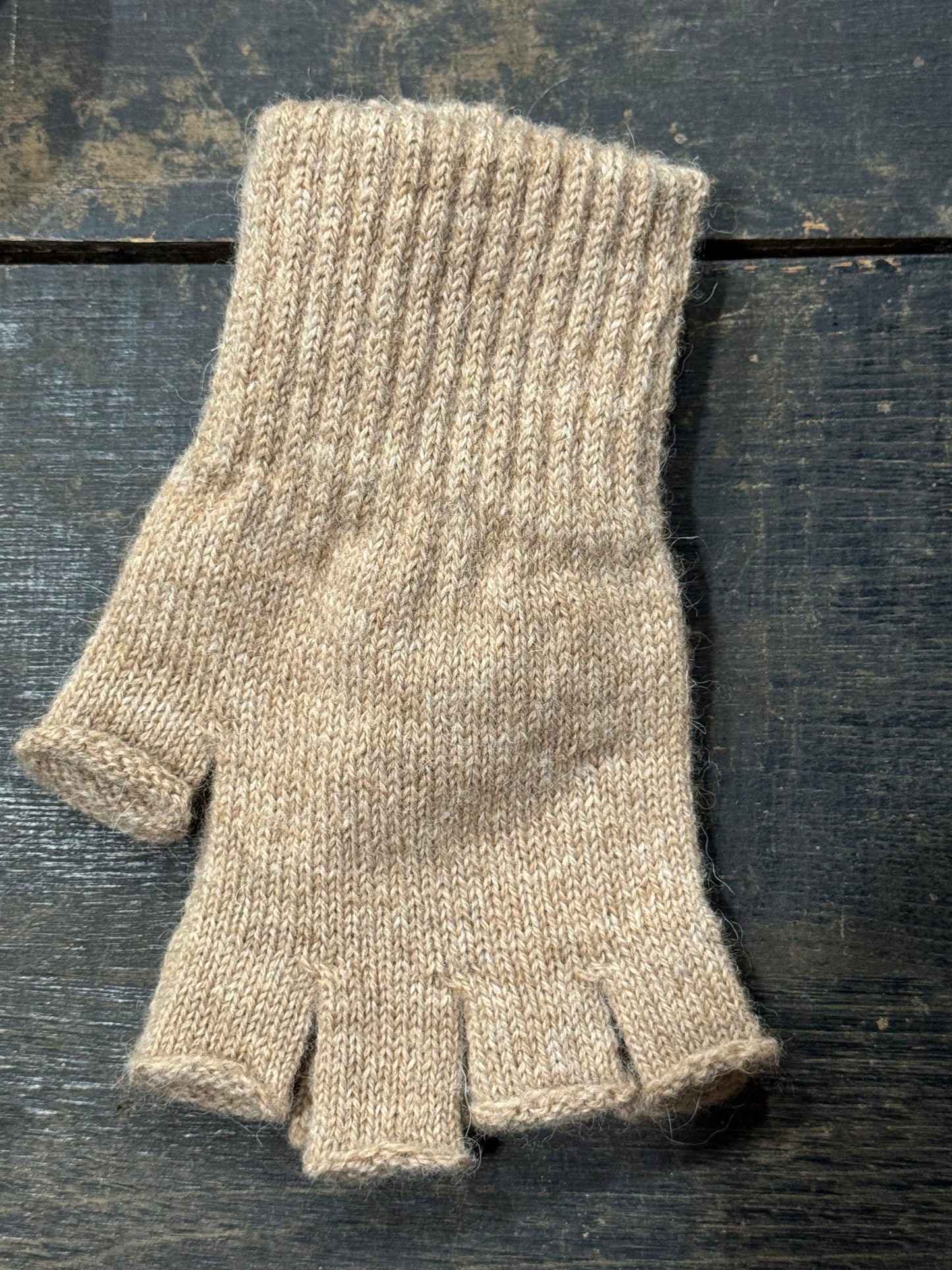 Alpaca Fingerless Gloves
