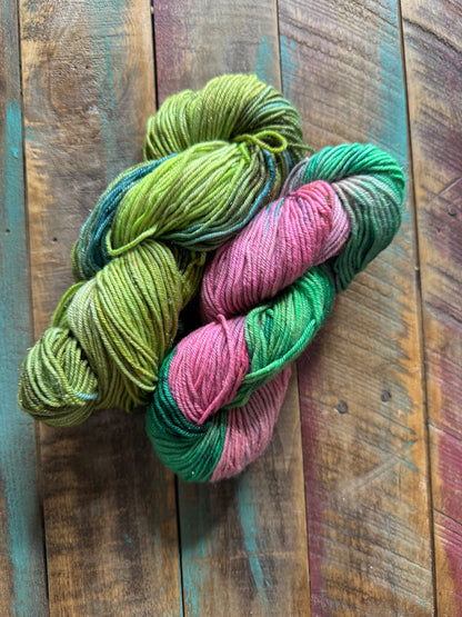 Worsted Superwash Merino Sparkle