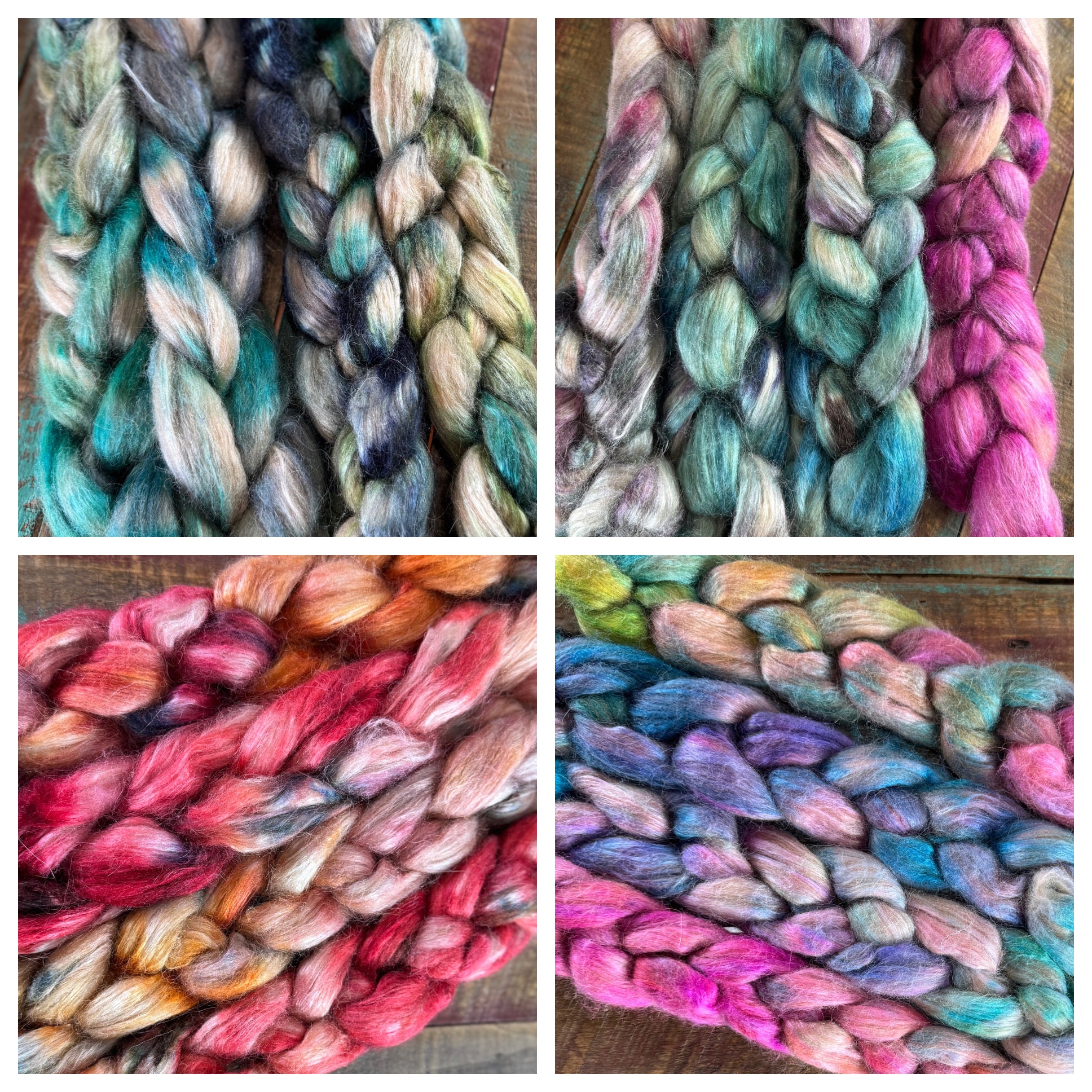 Combed Top Alpaca Mulberry Silk