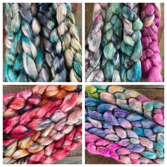 Combed Top Alpaca Mulberry Silk