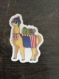 Fiber Ops Ranch Alpaca Sticker