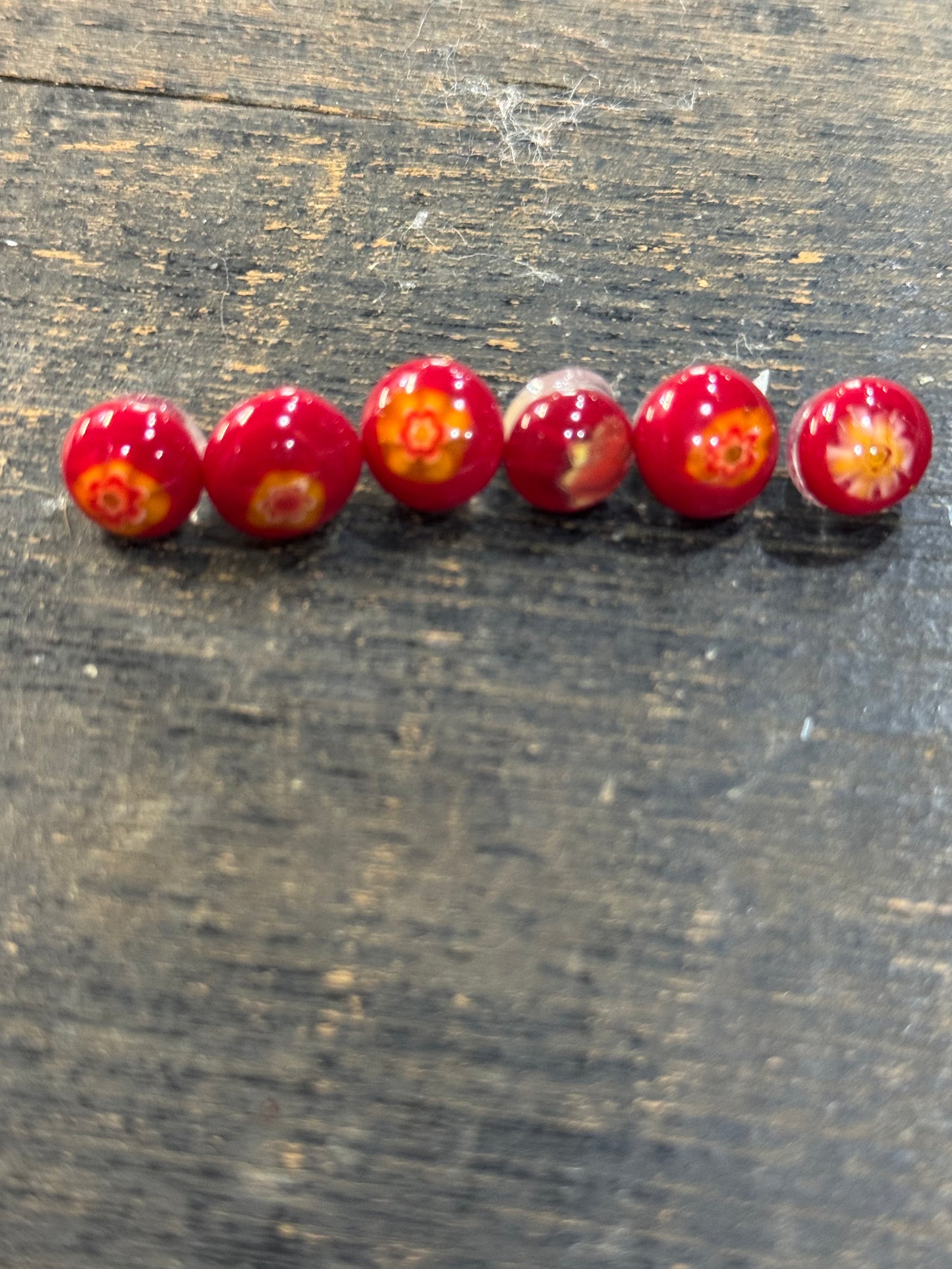 Recycled Fused Glass-Small Button
