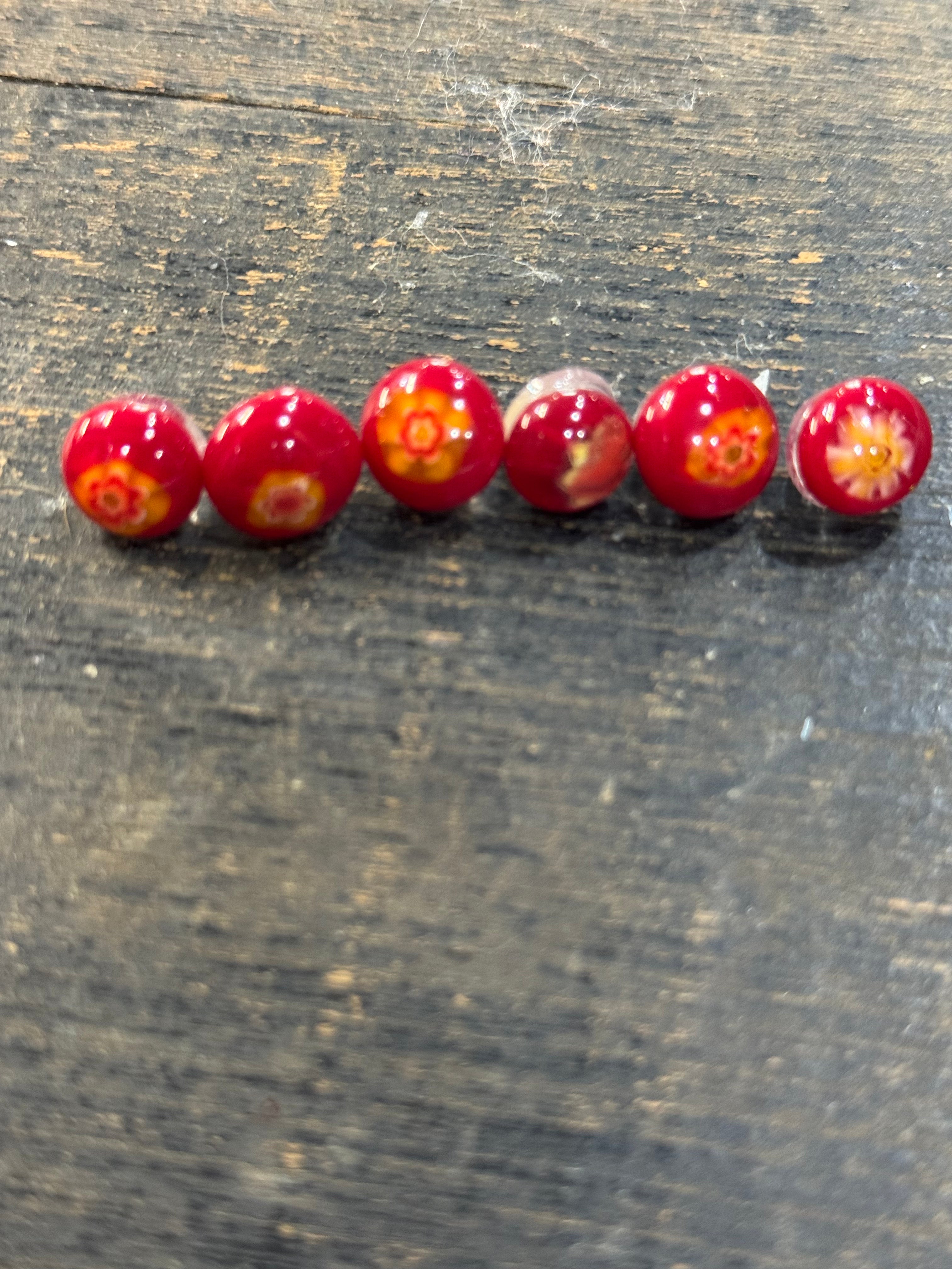 Recycled Fused Glass-Small Button