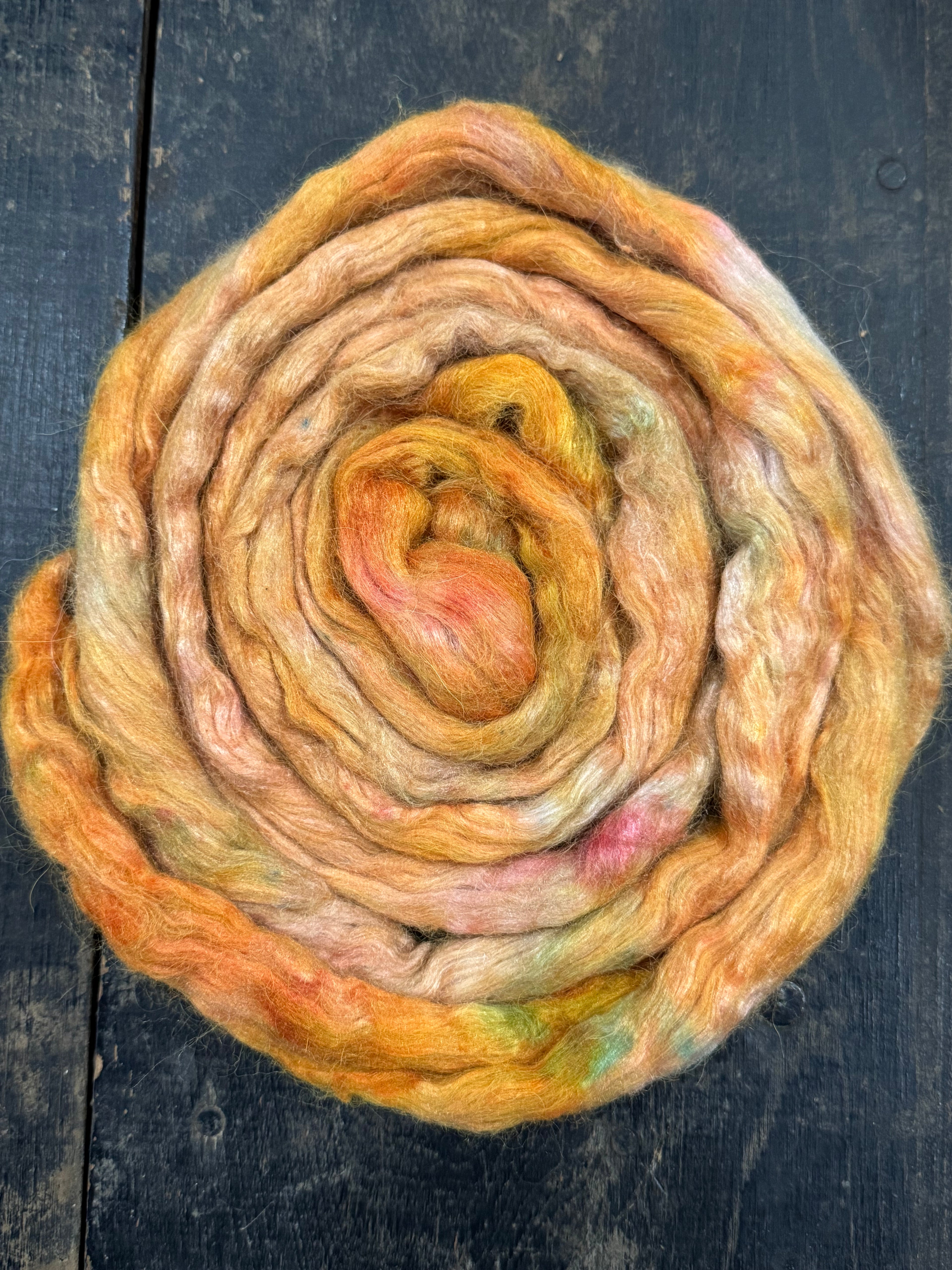 COMBED TOP ALPACA TUSSAH SILK